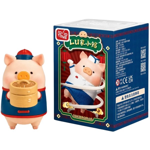 Фото - Коллекционная фигурка 10/10 Toys LuLu the Piggy серія Lu's Table Series в ассортименте (LULU1276)